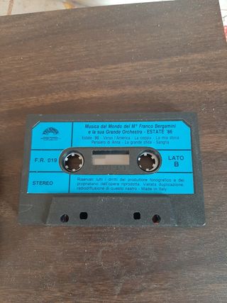 Musicassetta Estate 86 Franco Bergamini Orchestra