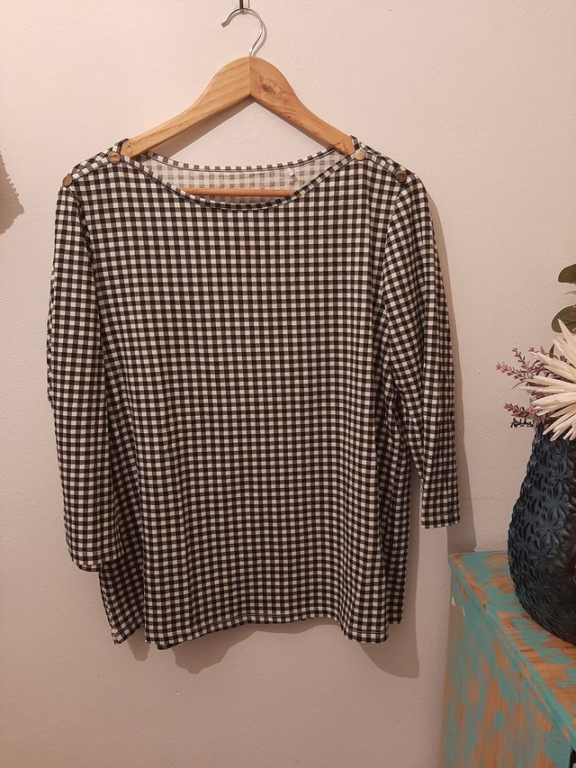 Camiseta cuadros Vichy L