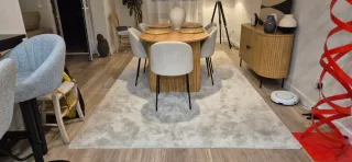 Alfombra Albrobra Beige Topo Lana