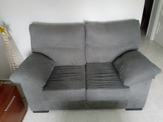 Sofá de 2 y 3 plazas gris