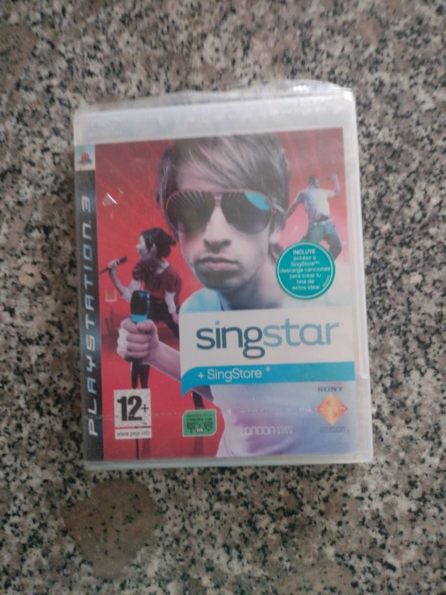 Singstar + SingStore PS3. Sin abrir