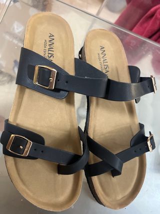 Sandalias Annalisa Negras