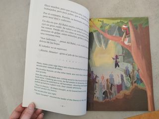 Libro infantil Alí Babá y los 40 ladrones.
