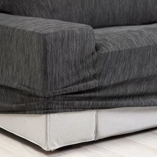 Funda sofá 3 plazas gris oscuro