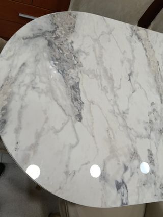 Mesa Diseño Turco Negra y Dorada