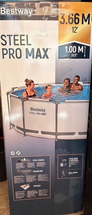 Piscina Bestway Steel Pro Max 3.66m