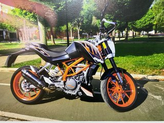 Naked ktm duke 390cc 4t año 2015