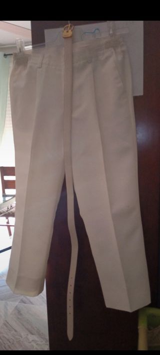 Traje de marinero comunión blanco y negro