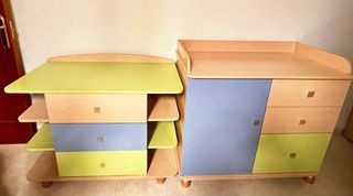 Cómoda de almacenaje - cambiador