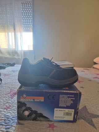 Zapatos de seguridad Industrial Starter talla 35