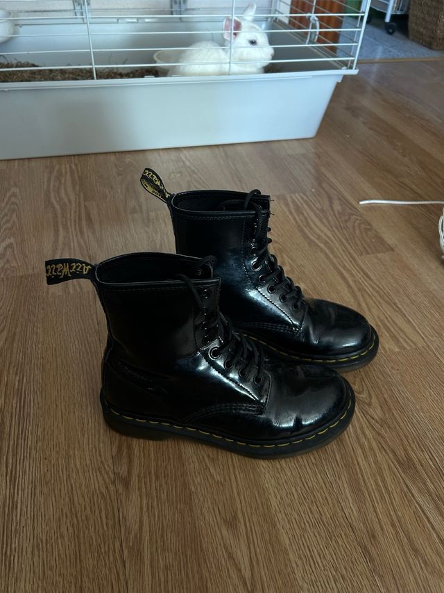 Botas Dr. Martens charol negras