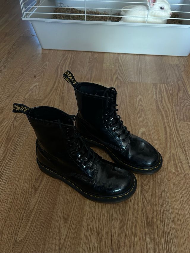 Botas Dr. Martens charol negras