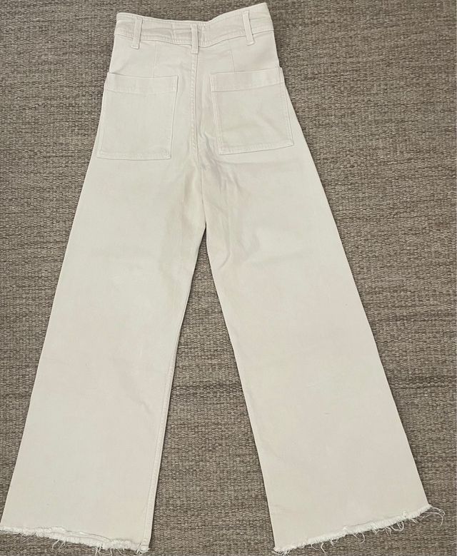 Pantalón Zara Beige Talla 32