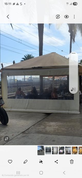 Paravientos 3m*3m para terrazas