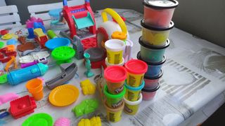 Set Play Doh Pongo Plastilina Gioco Bambini