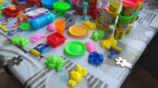 Set Play Doh Pongo Plastilina Gioco Bambini