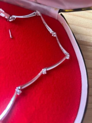 Gargantilla Plata con Piedra Azul