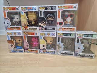 Funko Pop Variados: Dragon Ball, Naruto, Marvel