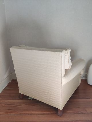 Butaca beige 90x80x78