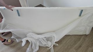 Cabecero Marmota para camas de 180cm Desenfundable