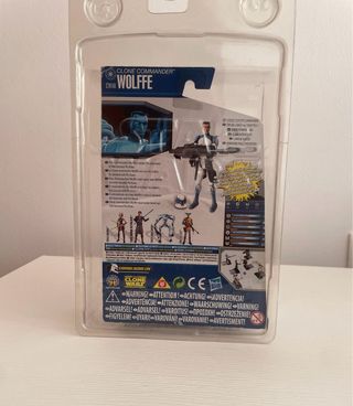 Figuras Star Wars Clone Commander Wolffe