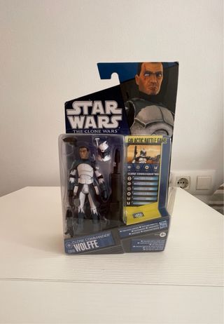 Figuras Star Wars Clone Commander Wolffe