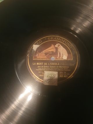 Discos de Vinilo Antiguos para Gramófono