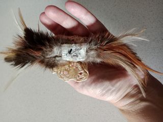 Tocado antiguo hecho a mano