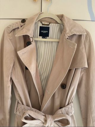 Trench Gryphon London Beige con Bordes