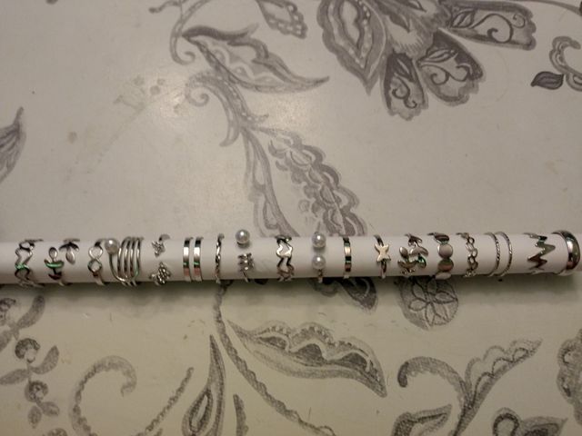 Anillos Acero Inoxidable Mujer Ajustables