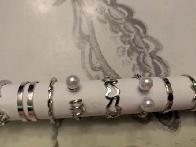 Anillos Acero Inoxidable Mujer Ajustables