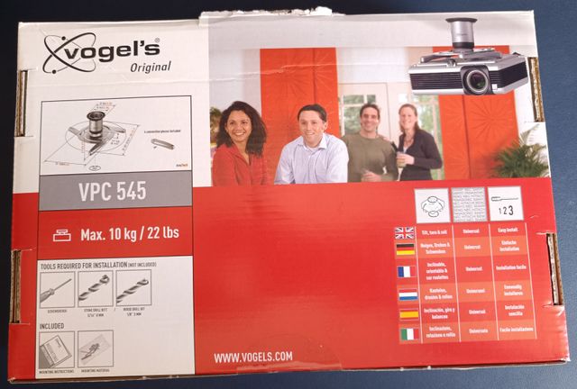 Soporte proyector techo Vogels VPC 545