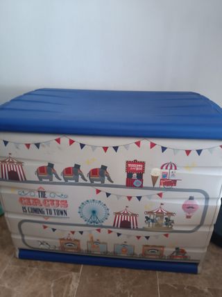Baúl de Juguetes Infantil Circo