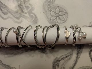 Anillos de acero para mujer