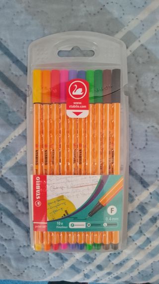 Pennarelli Stabilo Point 88 - 10 colori