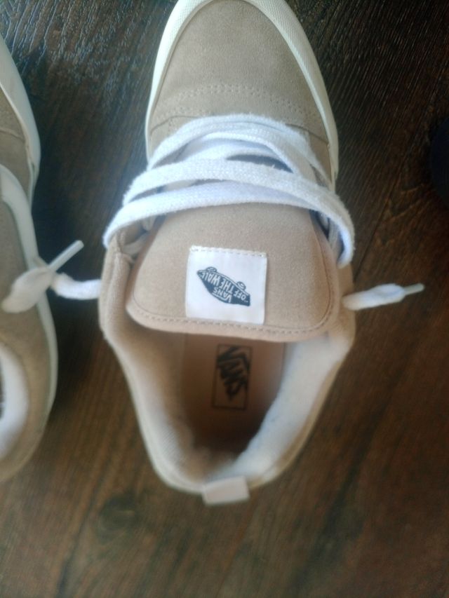 Zapatillas Vans Beige/Blanco