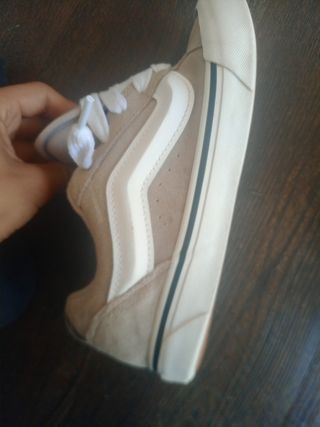 Zapatillas Vans Beige/Blanco