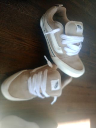 Zapatillas Vans Beige/Blanco