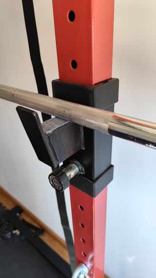 Rack de musculación para gimnasio en casa