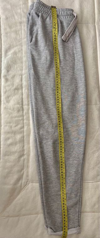 Pantalón Jogger Zara Talla M Gris