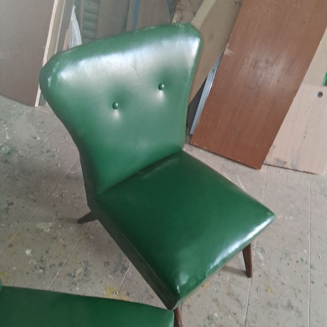 Coppia sedie vintage salotto