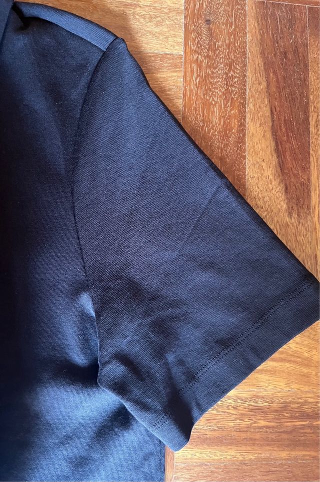 Camisa COS Algodón Marrón Chocolate Nueva Talla S