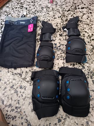 Set 3 Protectores Oxelo Talla L