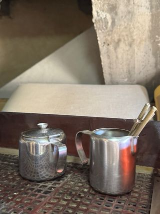 Cafetera Faema de palanca – pieza vintage