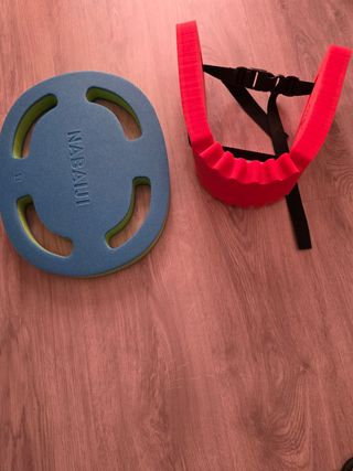 Flotador natación y tabla piscina