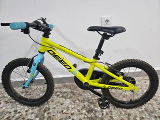 Bicicleta infantil 16' amarilla