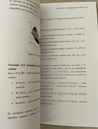 Matemáticas para economistas I