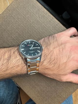 Reloj Curren Elegante Plateado