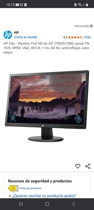 Monitor HP 24o