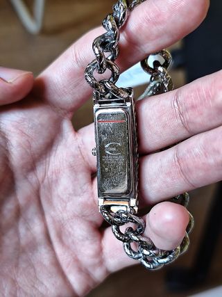 Reloj Just Cavalli Plata y Blanco con certificado